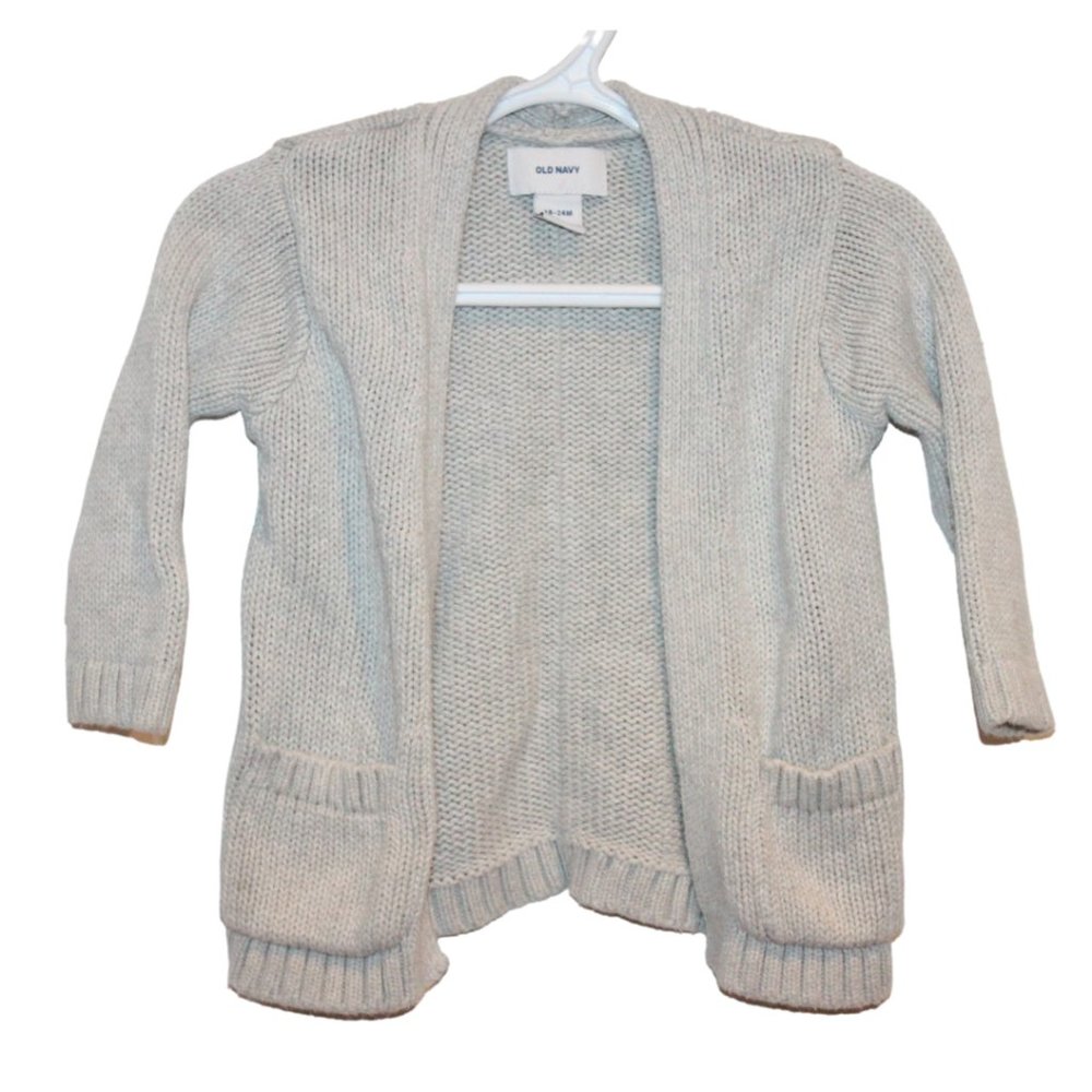3/$20 🏷 Girls Toddler Knit Cardigan Size 18-24m